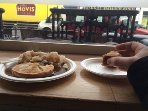 Thierry Henry with a scotch egg