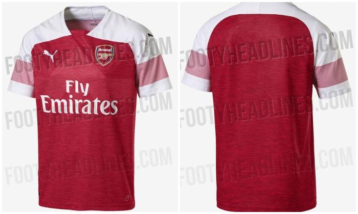 arsenal home kit 2018