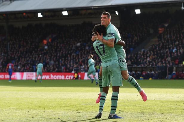 Xhaka and Iwobi