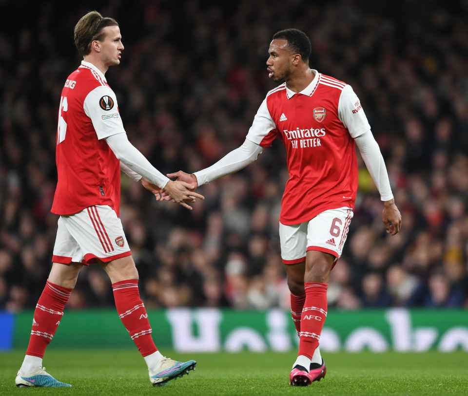 Bobbi Holding and Gabriel on the pitch